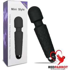 Elektrische Vibrator 20 standen USB oplaadbaar (zwart)