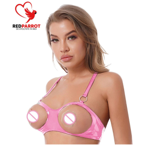 Blote borsten BH Royal Pinky