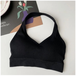 Backless Top Zwart